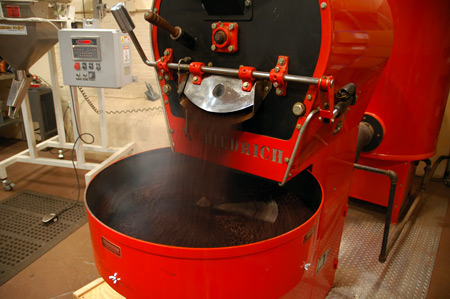 Hot roasted beans